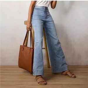 Women's LC Lauren Conrad Super High-Rise Palazzo Jeans